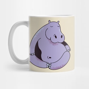 Hippo yoga Mug